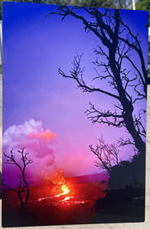 Kilauea Eruption Print 8x12 inches by Robert Becker-420x640px